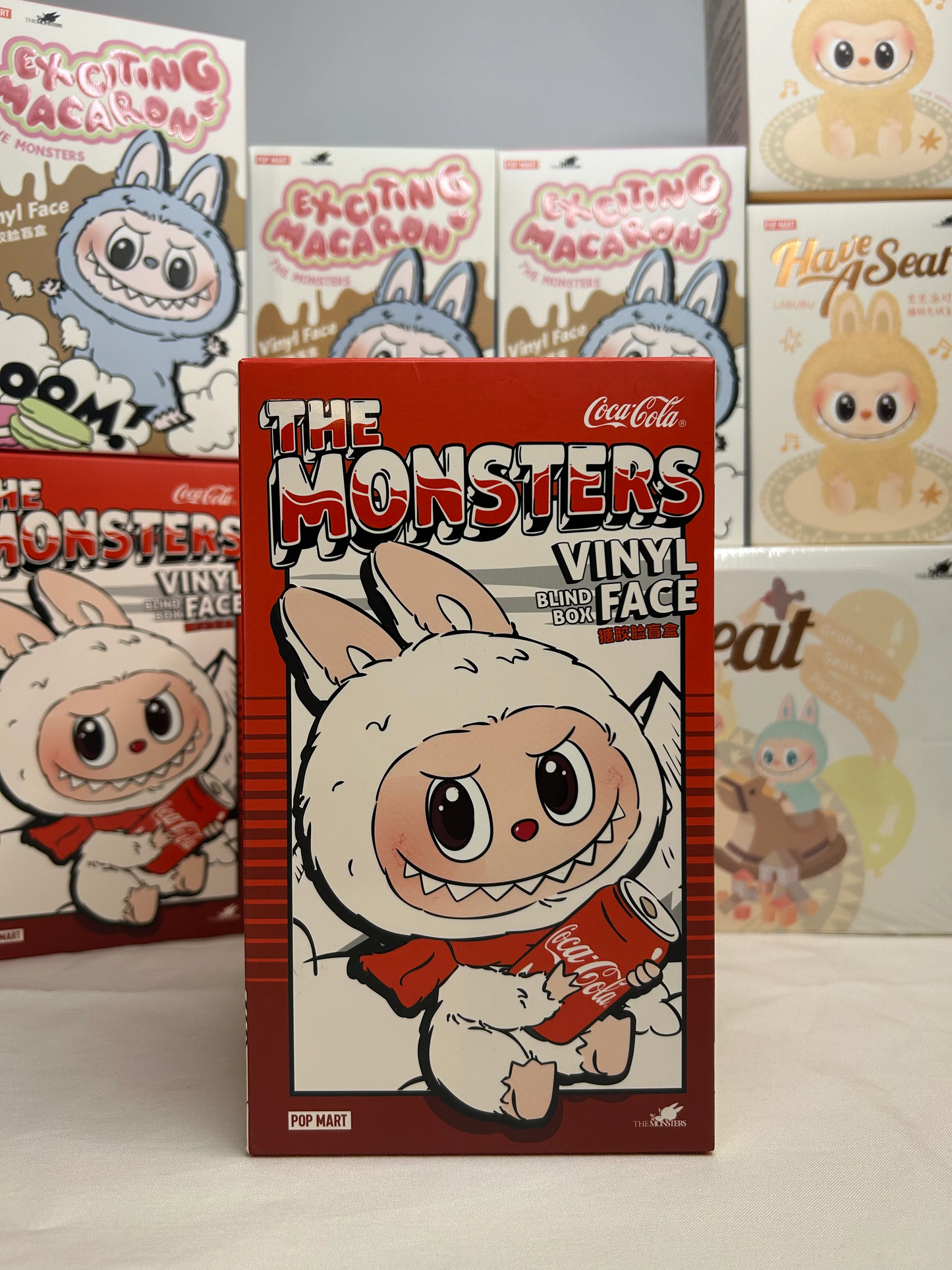 Labubu Coca Cola Vinyl Face Blind Box