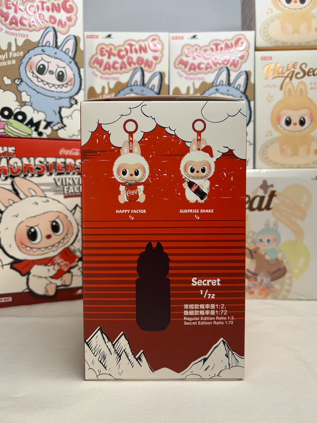 Labubu Coca Cola Vinyl Face Blind Box