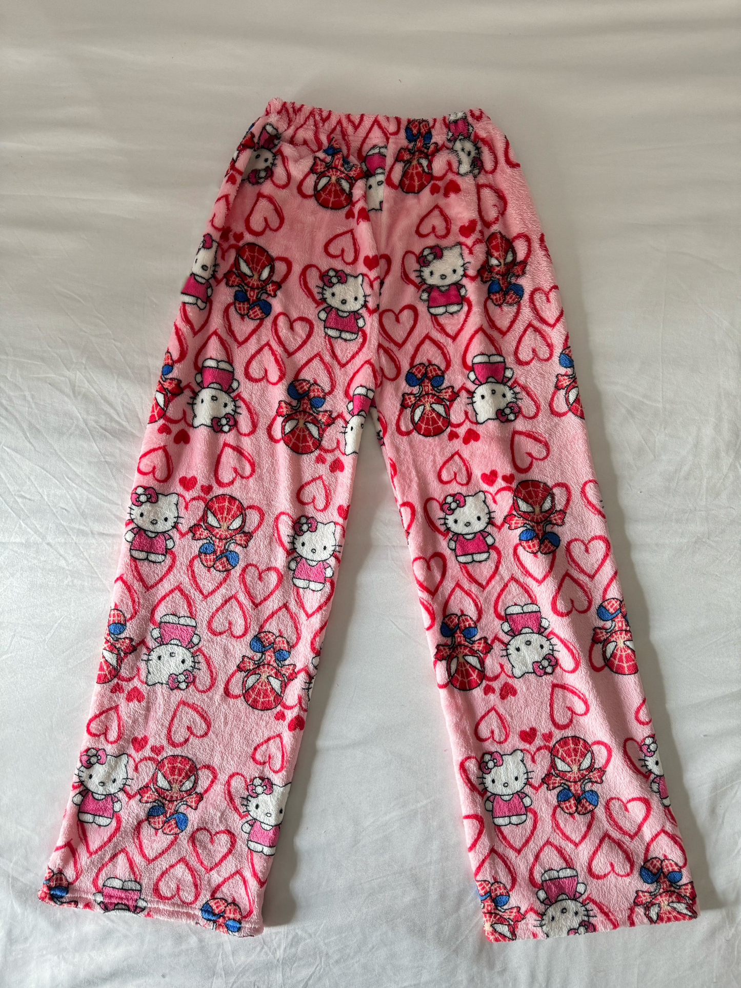 Hello Kitty Spiderman Plush Pajamas