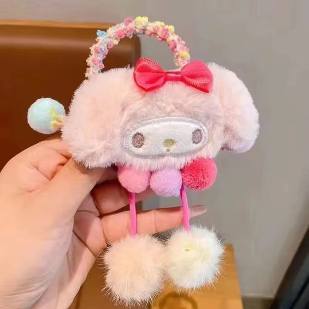 Sanrio Plush Elastic Hair Bands