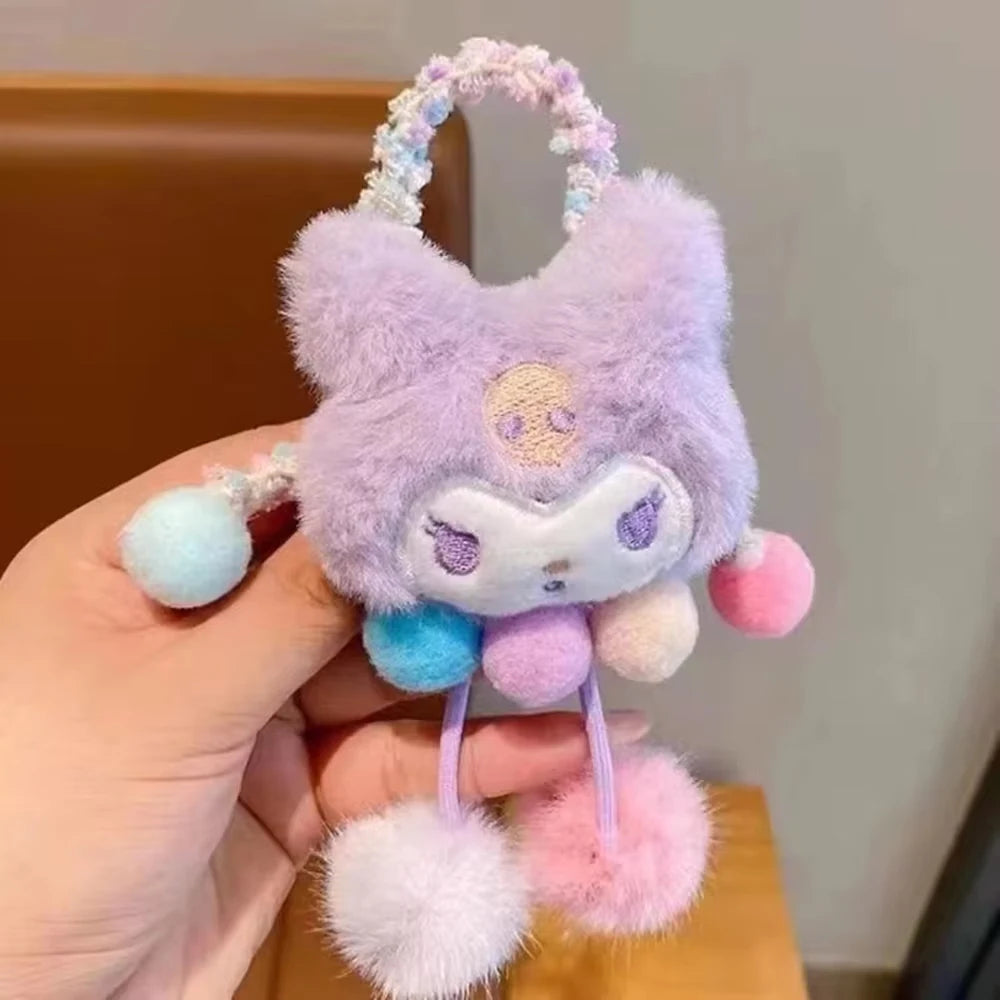 Sanrio Plush Elastic Hair Bands