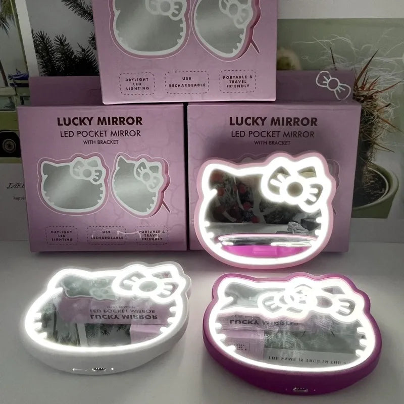 Hello Kitty Portable USB LED Mirror