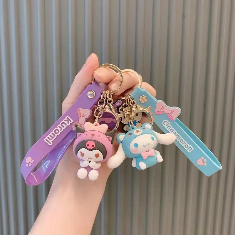 Sanrio Animal Suit Keychains