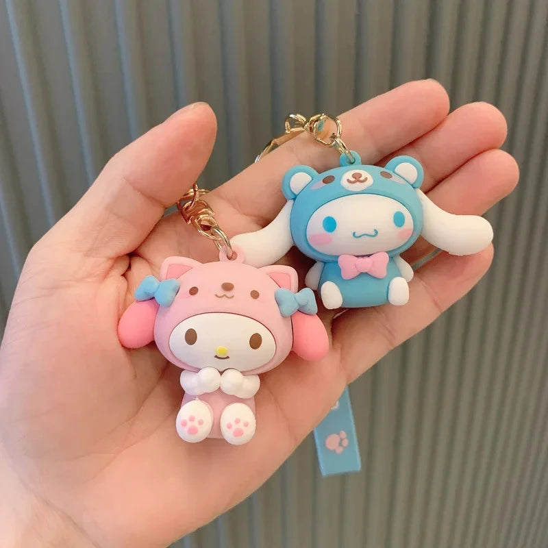 Sanrio Animal Suit Keychains