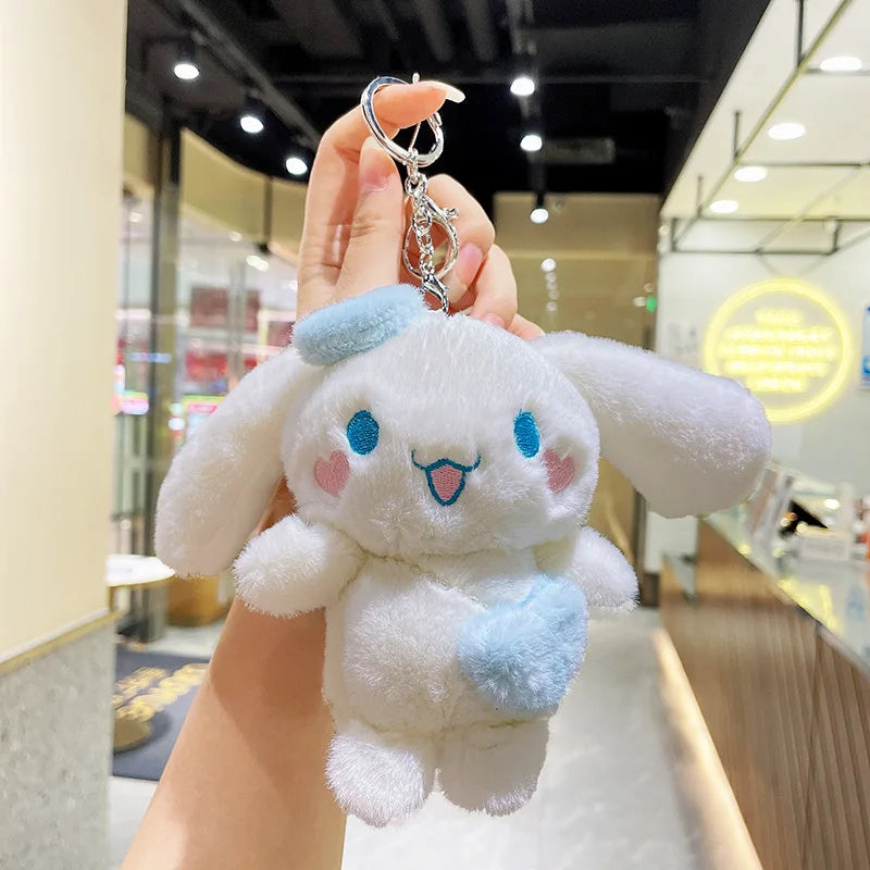 Cinnamoroll Plush Doll Keychain