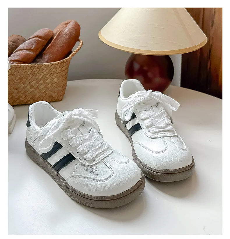 Hello Kitty Embroidered Sneakers