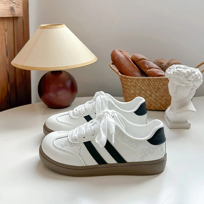 Hello Kitty Embroidered Sneakers