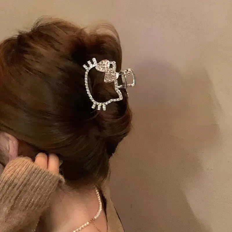 Hello Kitty Bedazzled Hair Clip