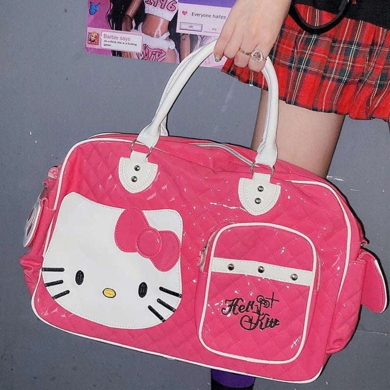 Hello Kitty Large Capacity Purse & Gym Bag