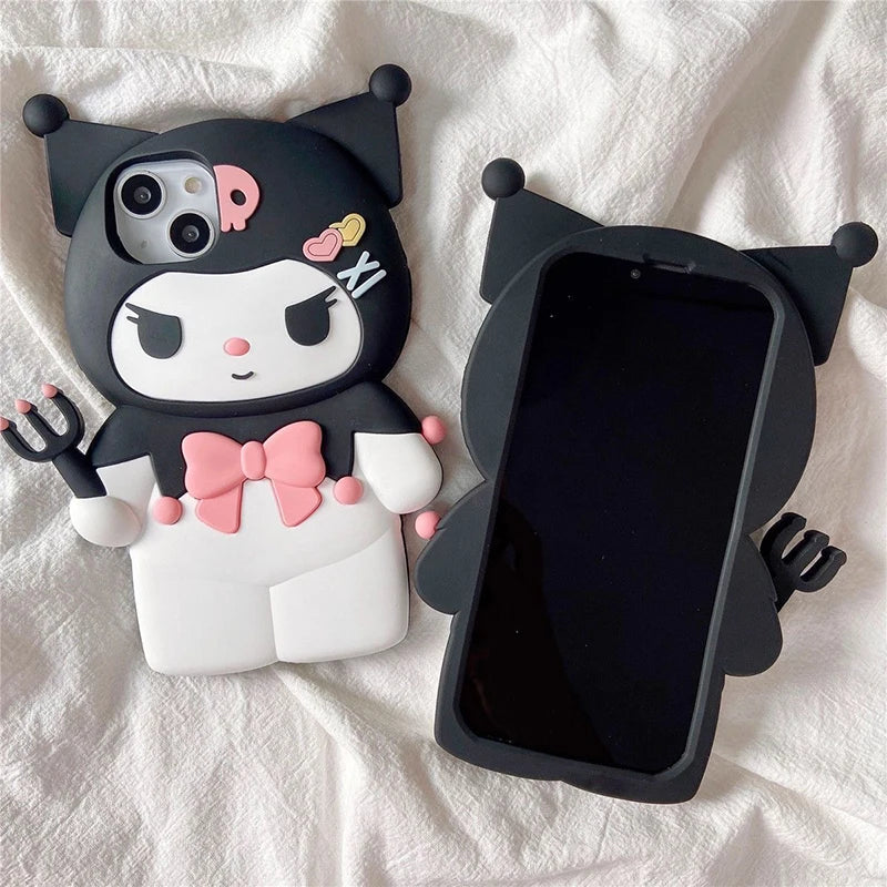 Kuromi 3D iPhone Case