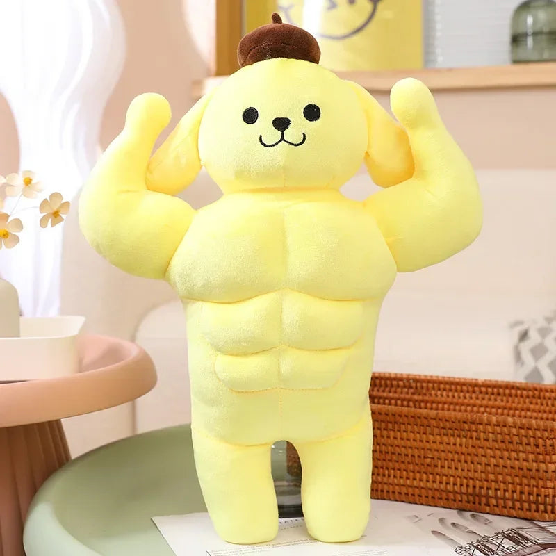 Sanrio Funny Muscle Plushies