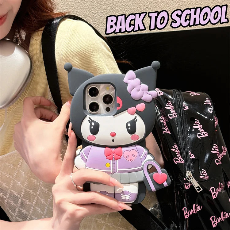 Hello Kitty & Kuromi 3D iPhone Case
