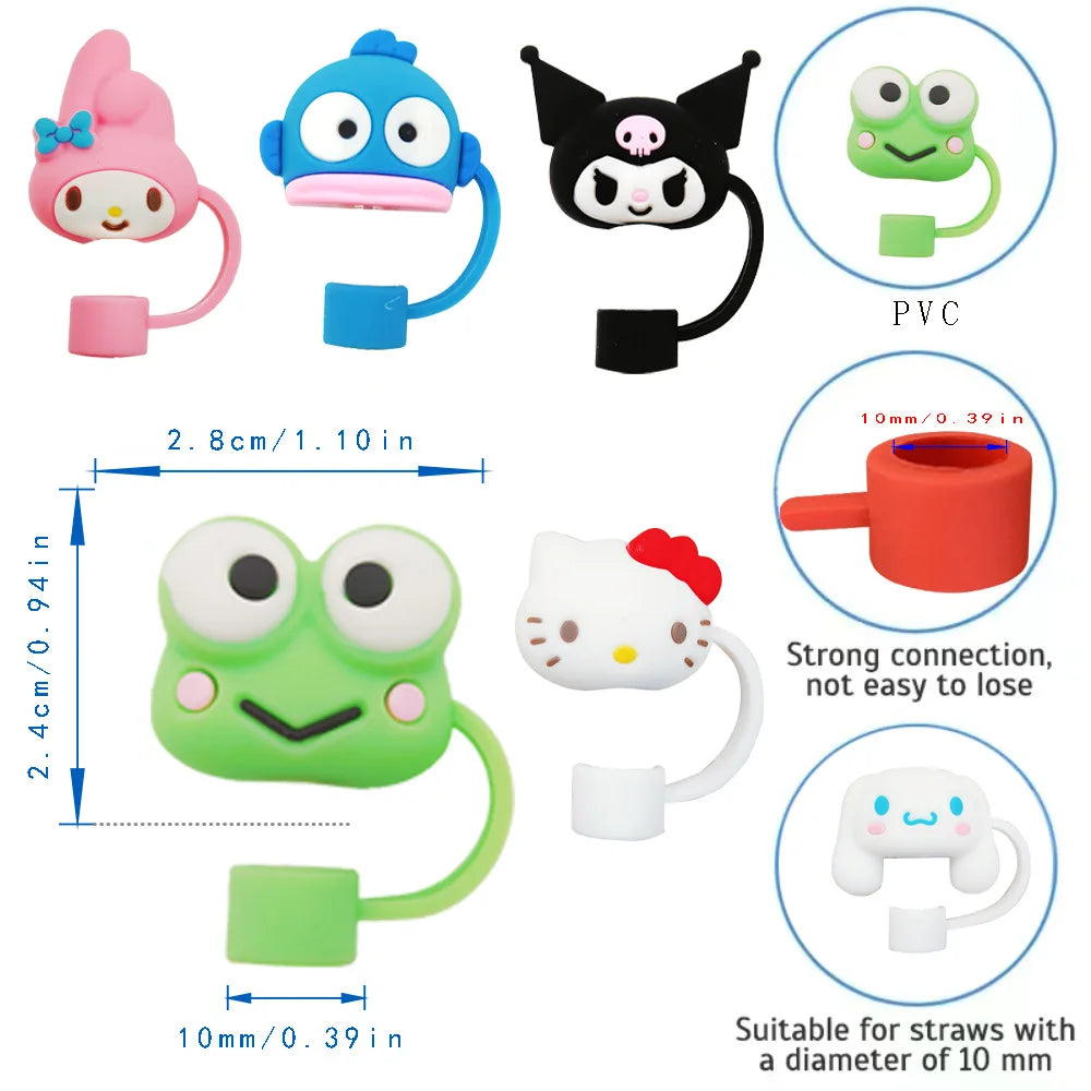 Sanrio Dustproof Straw Caps
