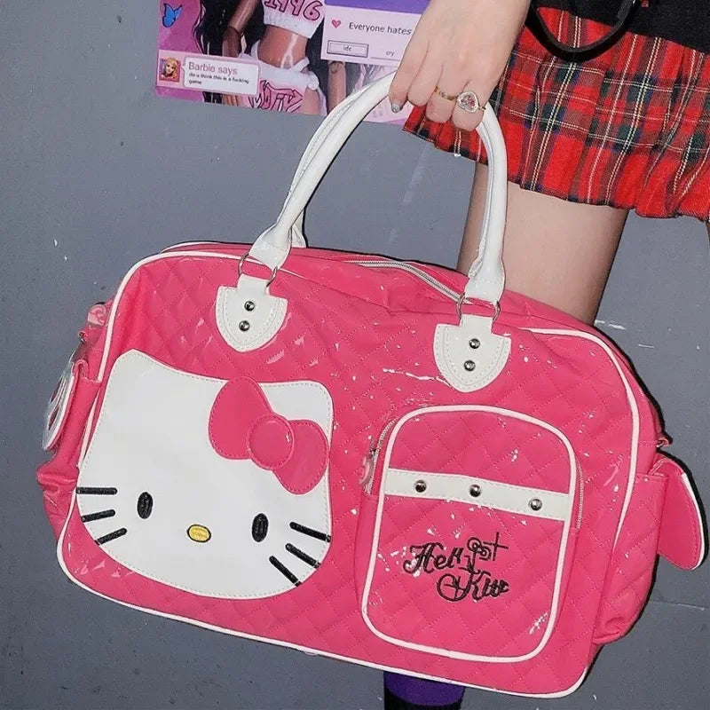 Hello Kitty Large Capacity Purse & Gym Bag