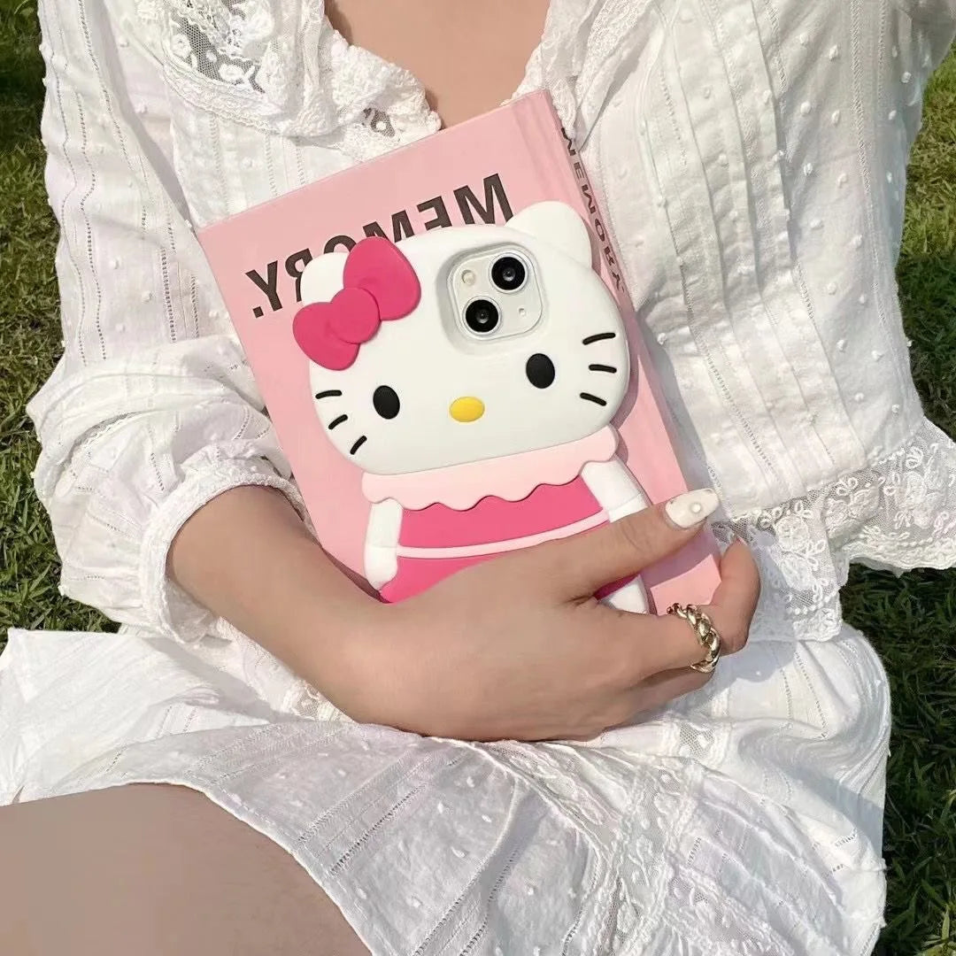 Hello Kitty Pink Skirt 3D Phone Case