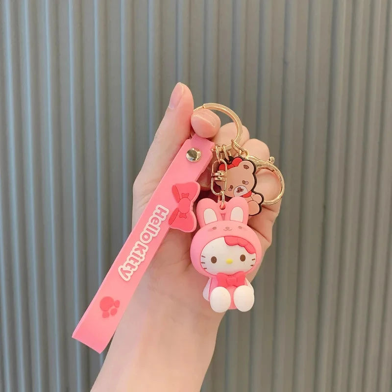 Sanrio Animal Suit Keychains