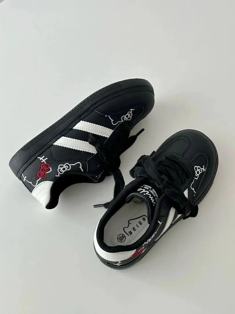 Hello Kitty Embroidered Sneakers