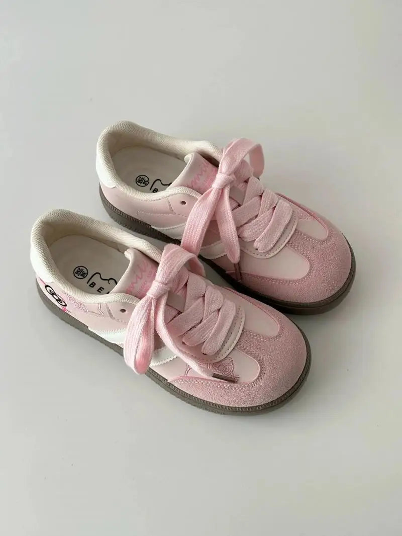 Hello Kitty Embroidered Sneakers