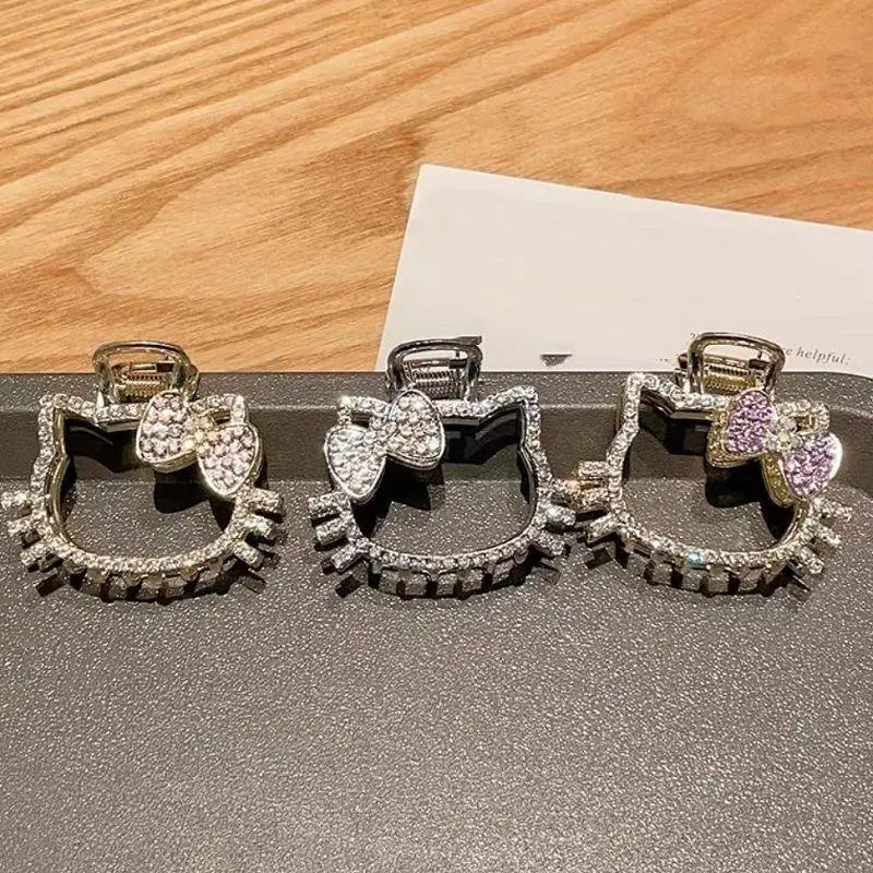 Hello Kitty Bedazzled Hair Clip
