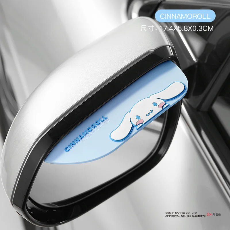 Sanrio Car Mirror Rain Guard 2 PCS