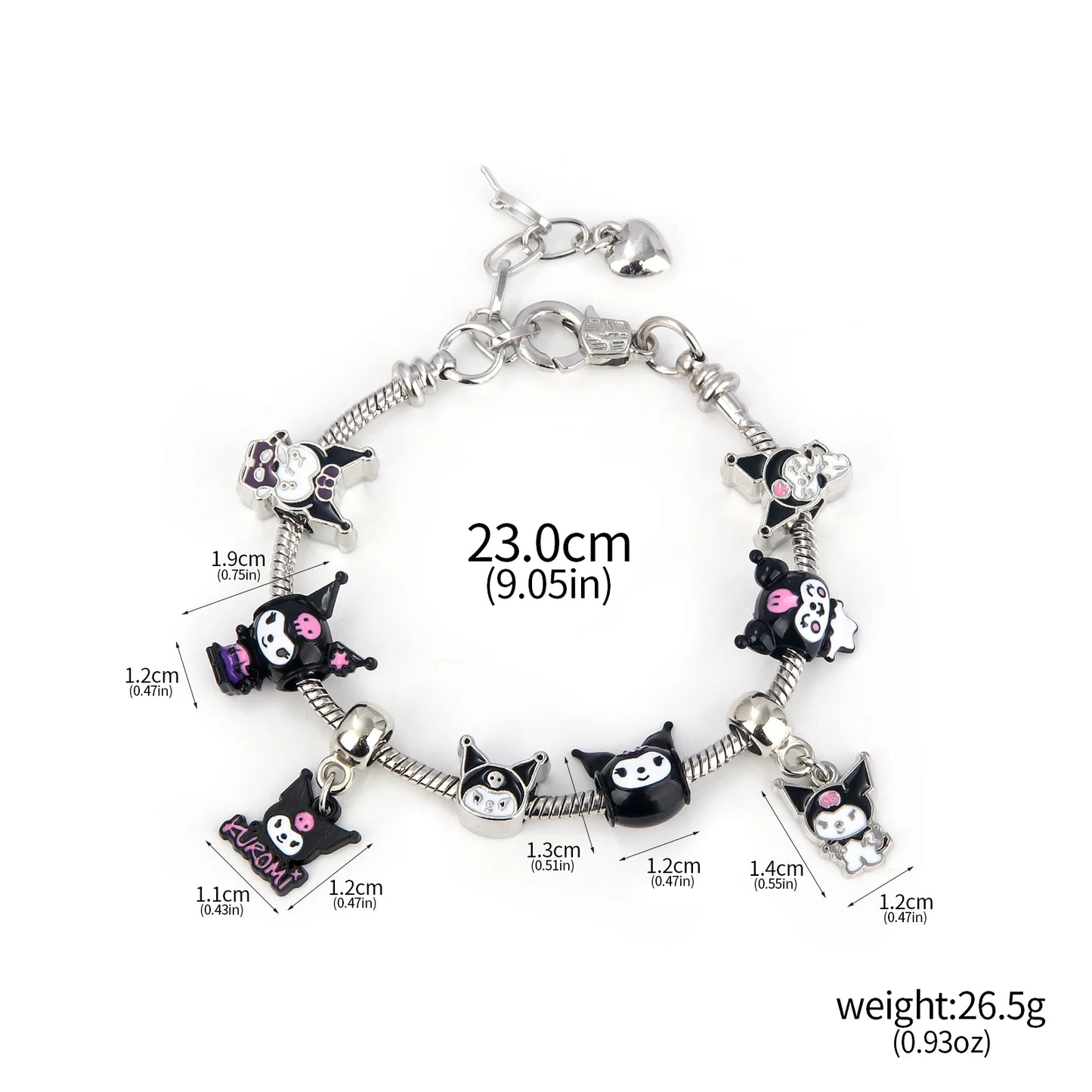Sanrio Detachable Pendant Bracelet