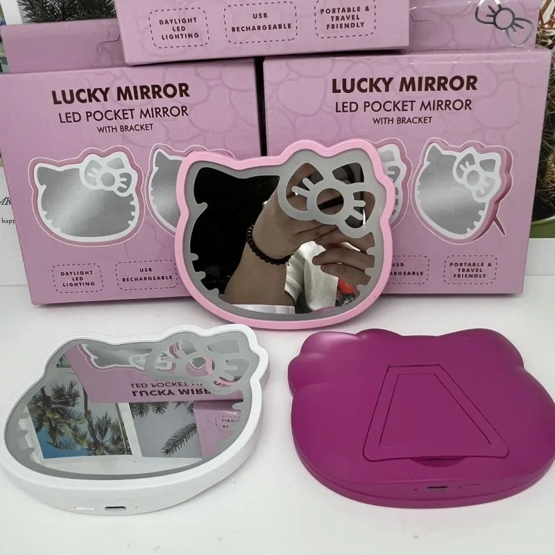 Hello Kitty Portable USB LED Mirror