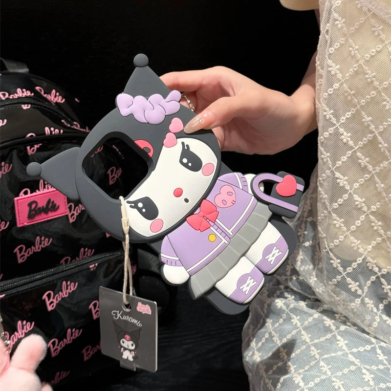 Hello Kitty & Kuromi 3D iPhone Case