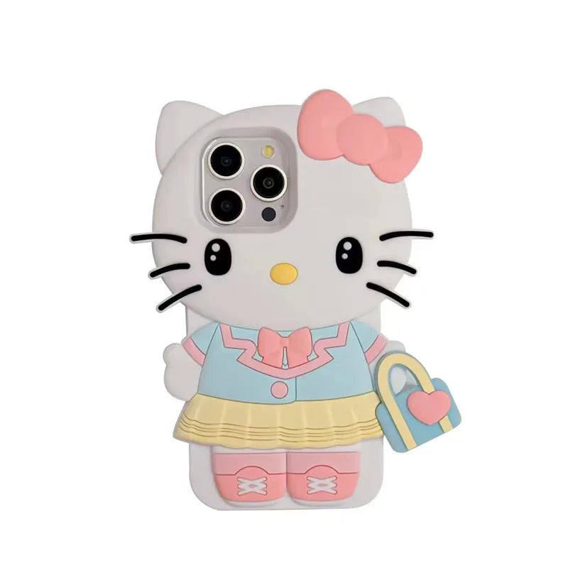 Hello Kitty & Kuromi 3D iPhone Case