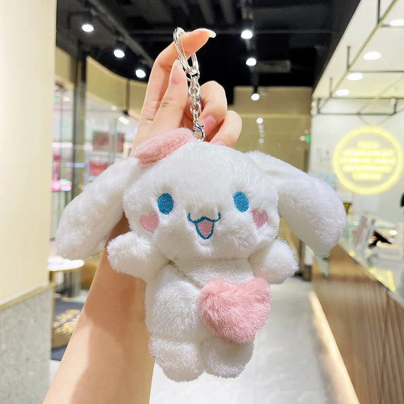 Cinnamoroll Plush Doll Keychain