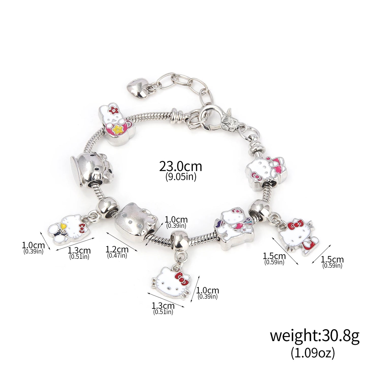 Sanrio Detachable Pendant Bracelet