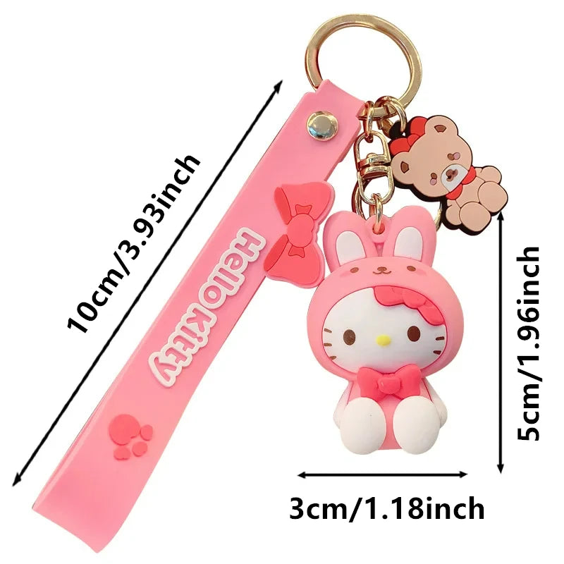 Sanrio Animal Suit Keychains
