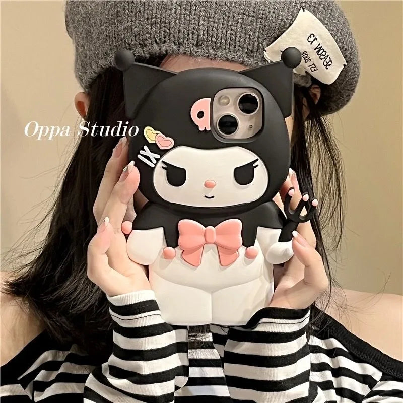 Kuromi 3D iPhone Case