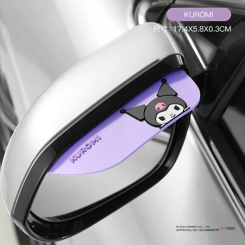 Sanrio Car Mirror Rain Guard 2 PCS