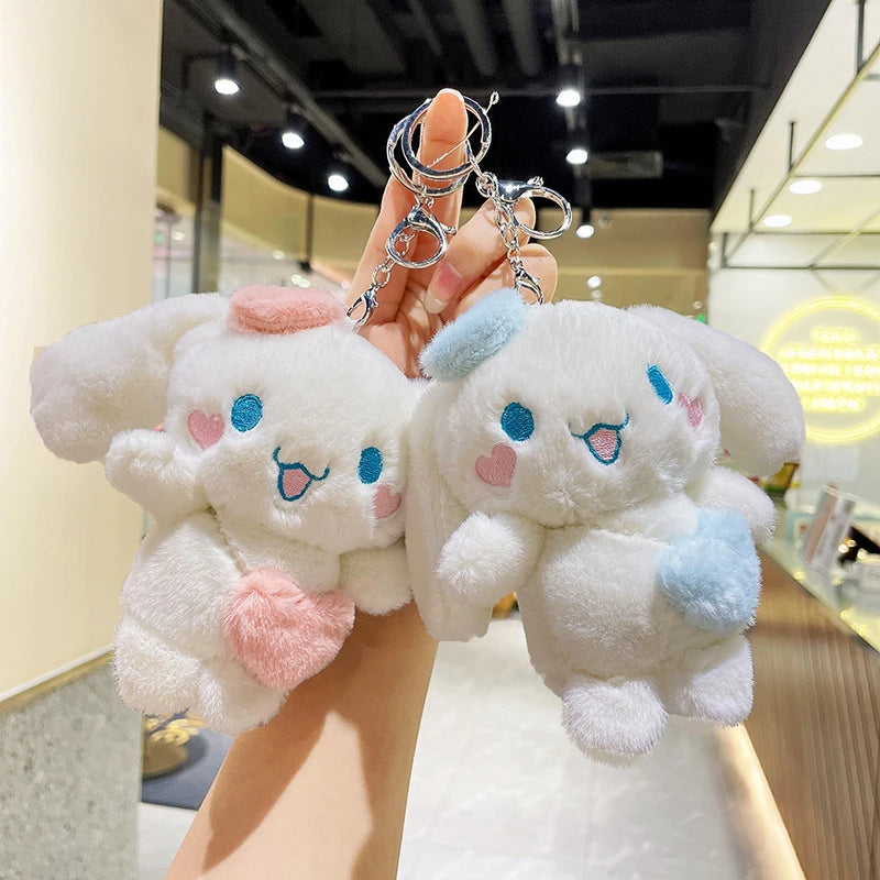Cinnamoroll Plush Doll Keychain