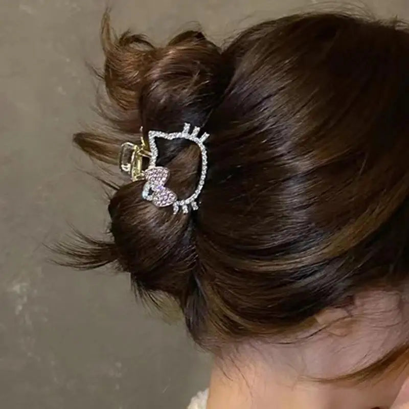 Hello Kitty Bedazzled Hair Clip