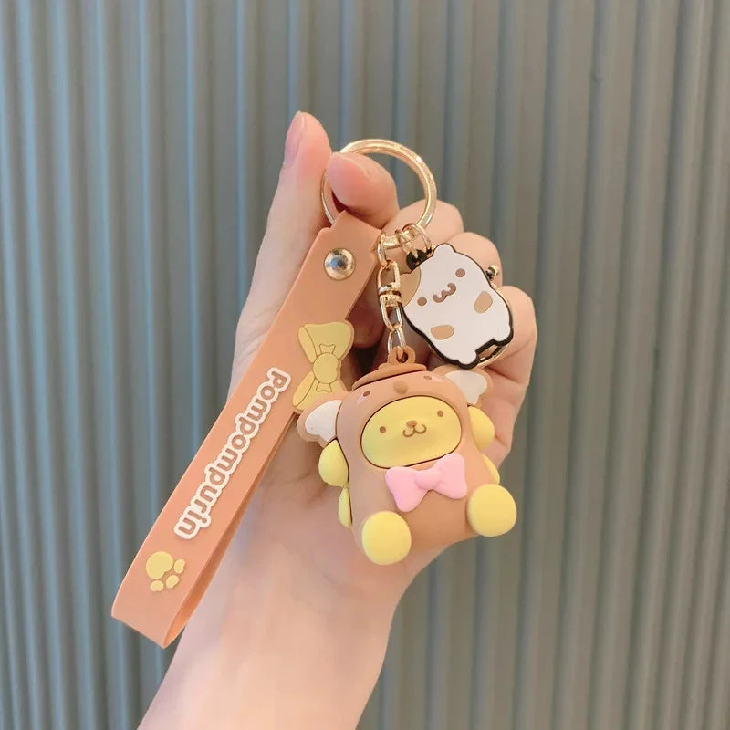 Sanrio Animal Suit Keychains