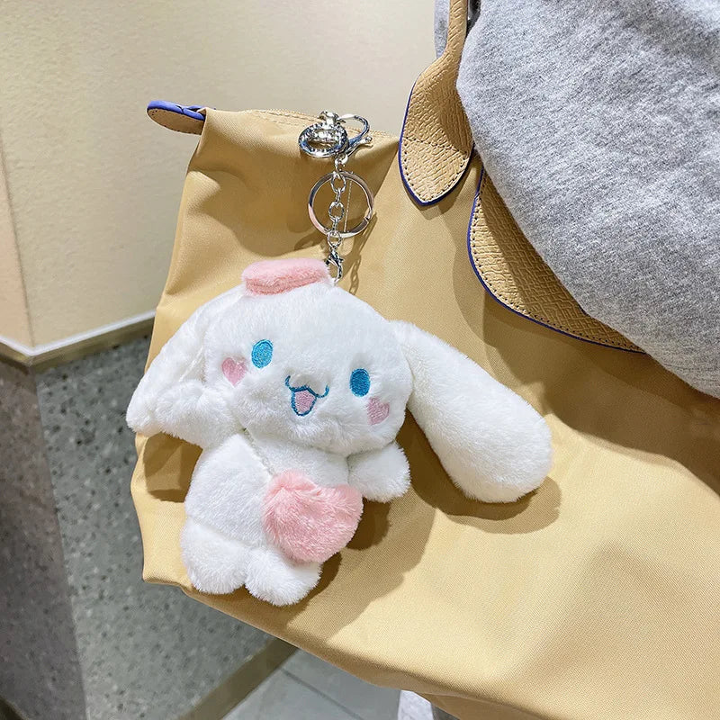 Cinnamoroll Plush Doll Keychain
