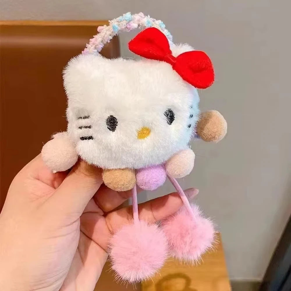 Sanrio Plush Elastic Hair Bands