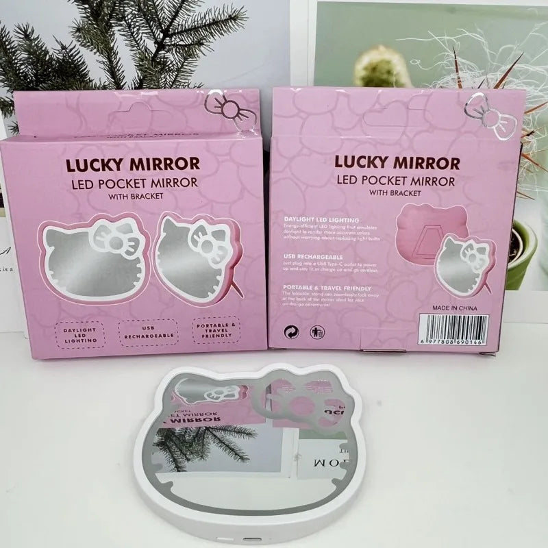 Hello Kitty Portable USB LED Mirror