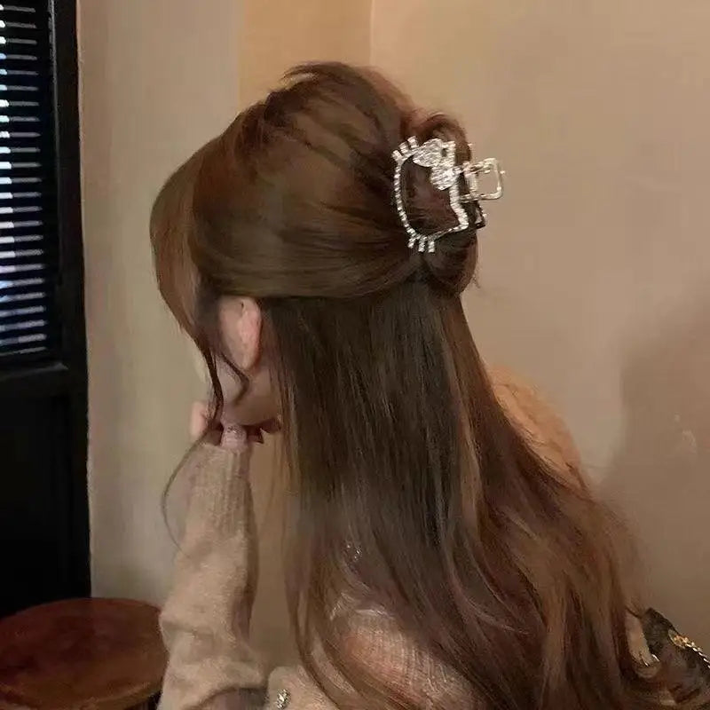 Hello Kitty Bedazzled Hair Clip