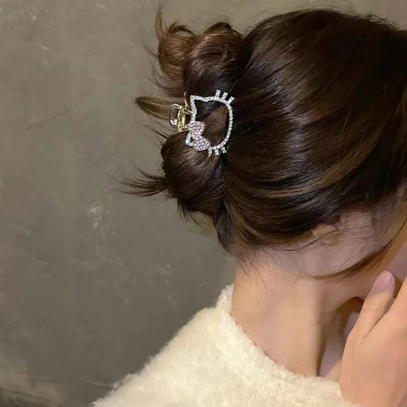 Hello Kitty Bedazzled Hair Clip