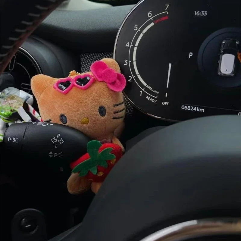 Hello Kitty Vehicle Plush Decoration