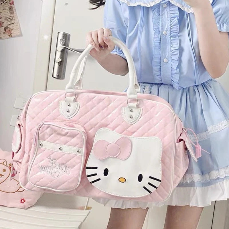 Hello Kitty Large Capacity Purse & Gym Bag