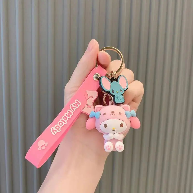 Sanrio Animal Suit Keychains