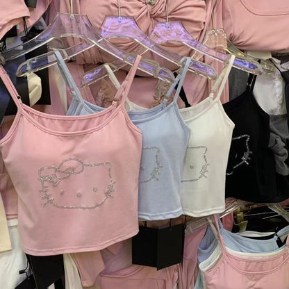 Hello Kitty Rhinestone Camisoles
