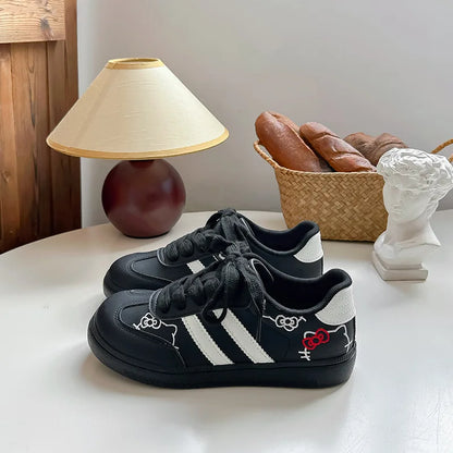 Hello Kitty Embroidered Sneakers