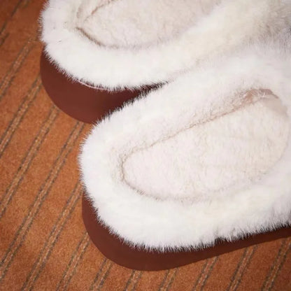 Hello Kitty Fluffy Winter House Shoes Indoor and Outdoor