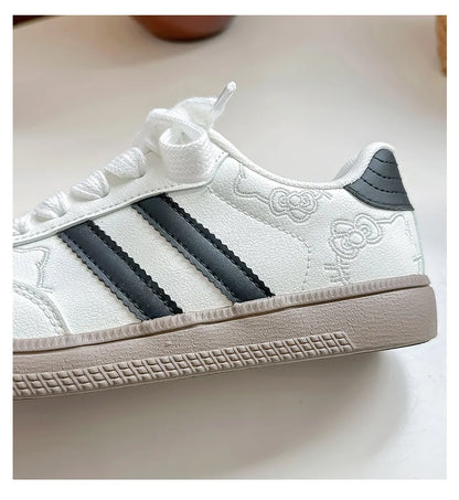 Hello Kitty Embroidered Sneakers